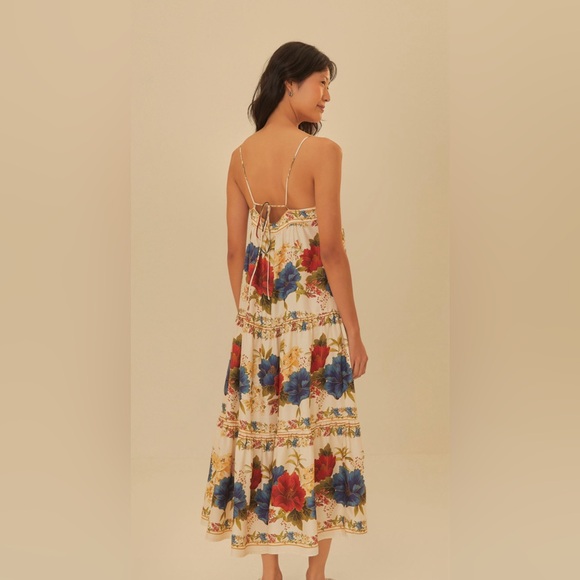 Farm Rio NWT Romance Maxi Dress - Picture 2 of 7